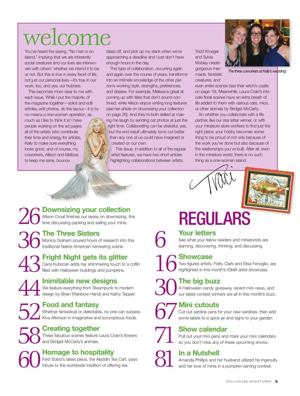 Dollhouse Miniatures Preview Pages