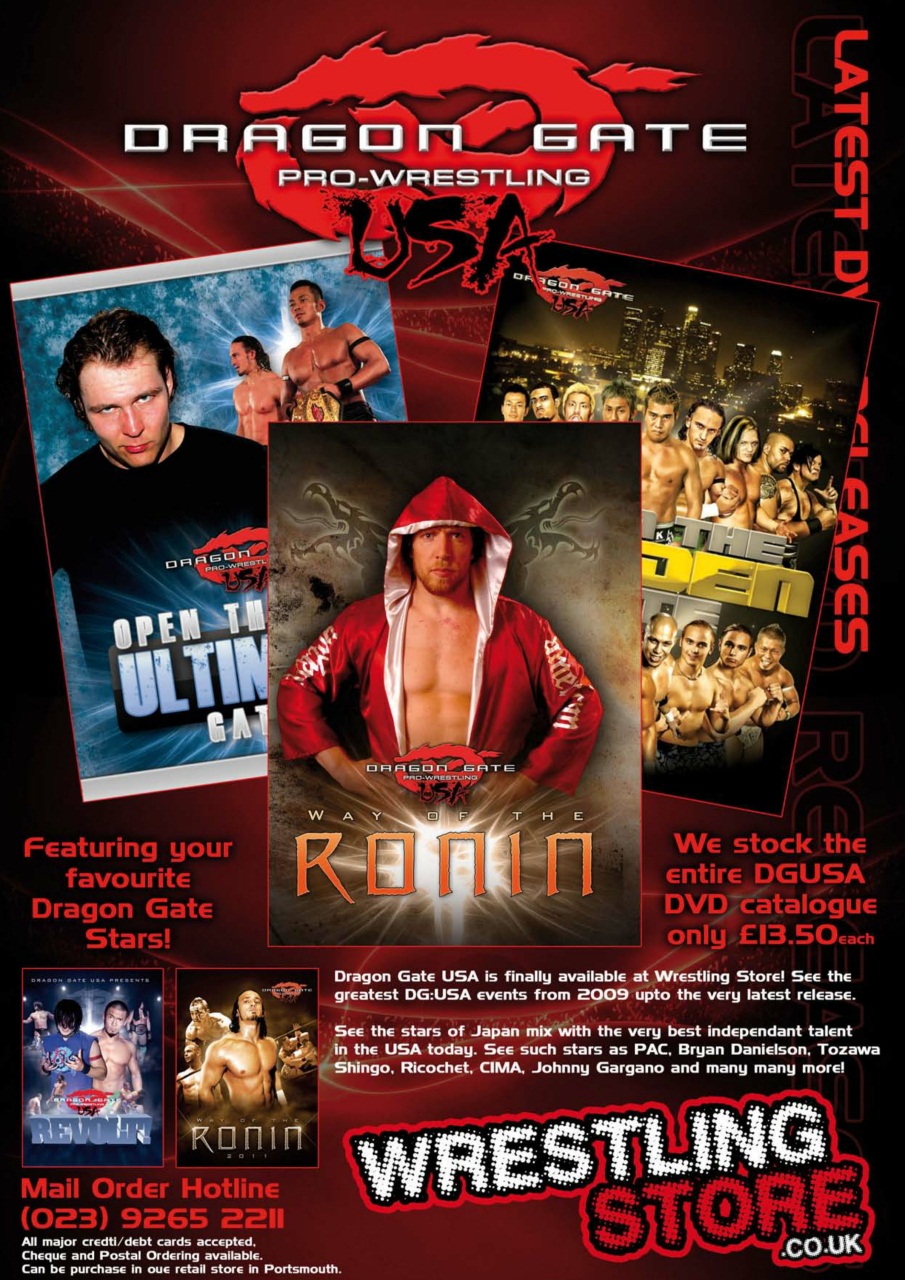 Wrestletalk Magazine Preview Pages