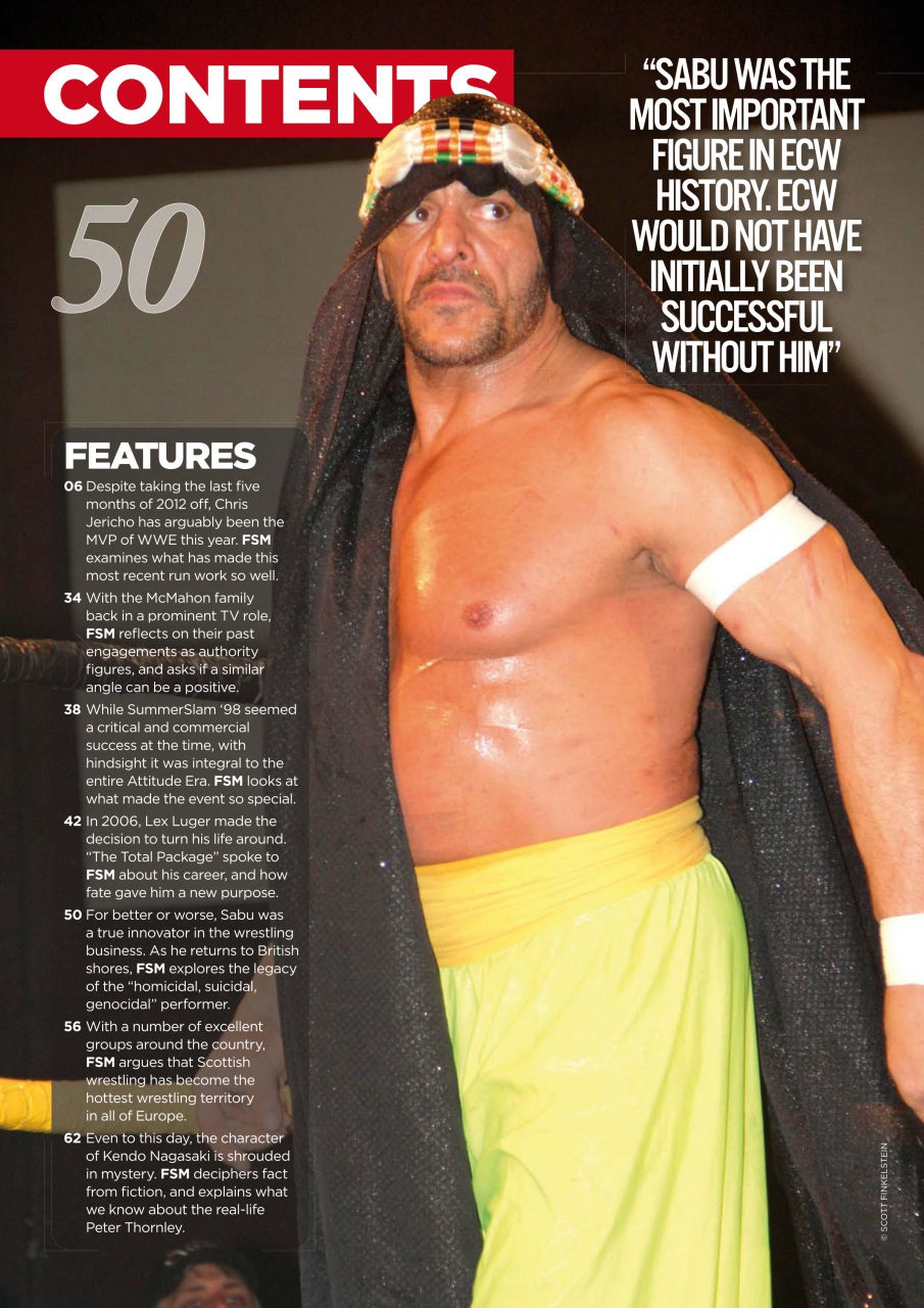 Wrestletalk Magazine Preview Pages