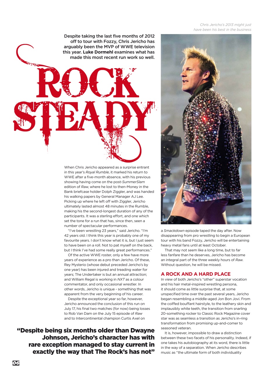 Wrestletalk Magazine Preview Pages