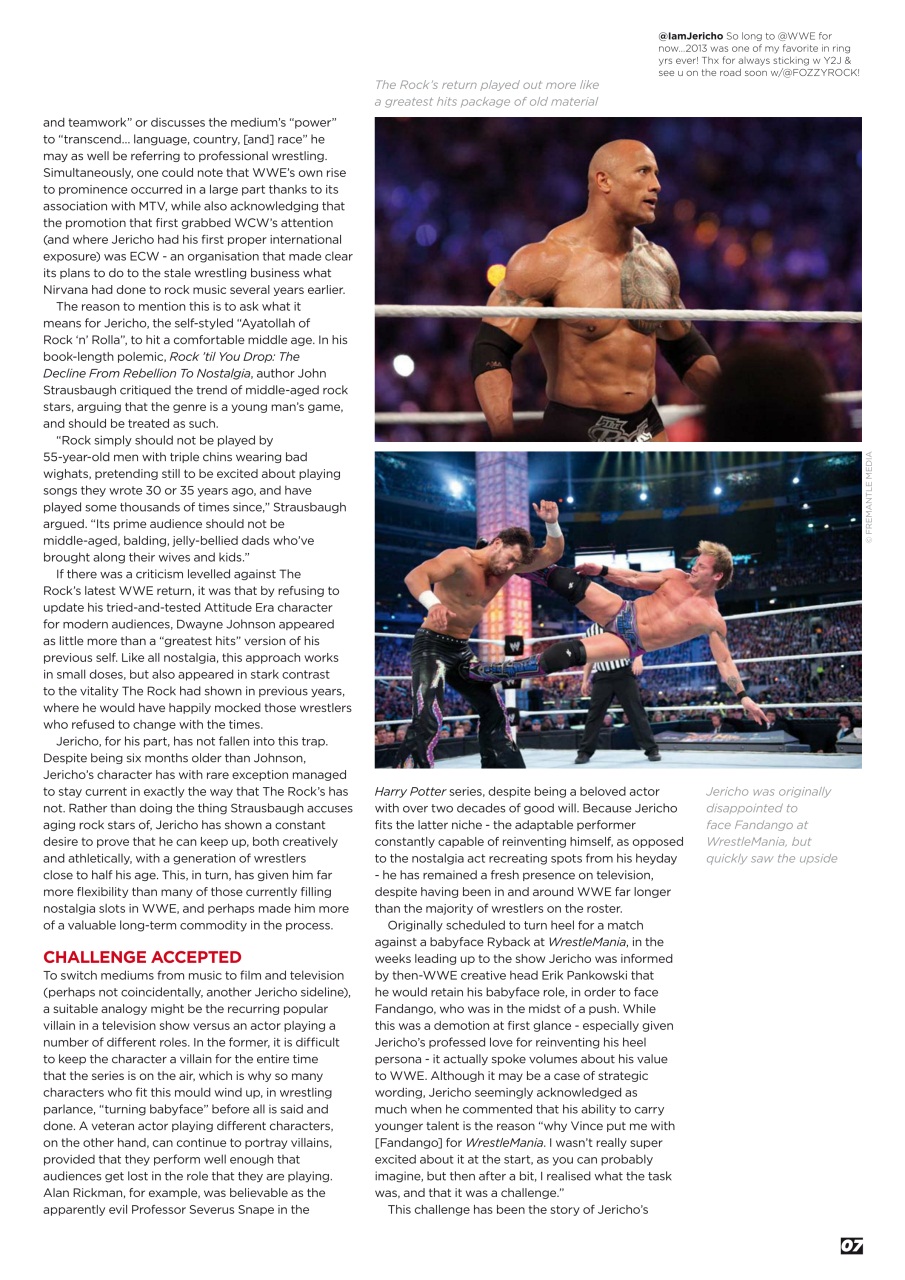 Wrestletalk Magazine Preview Pages