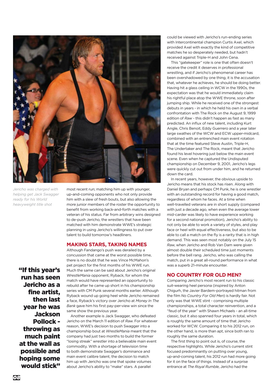 Wrestletalk Magazine Preview Pages
