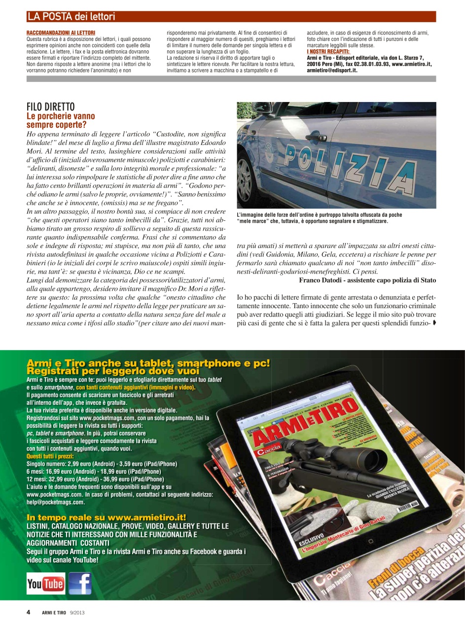 Armi E Tiro Preview Pages