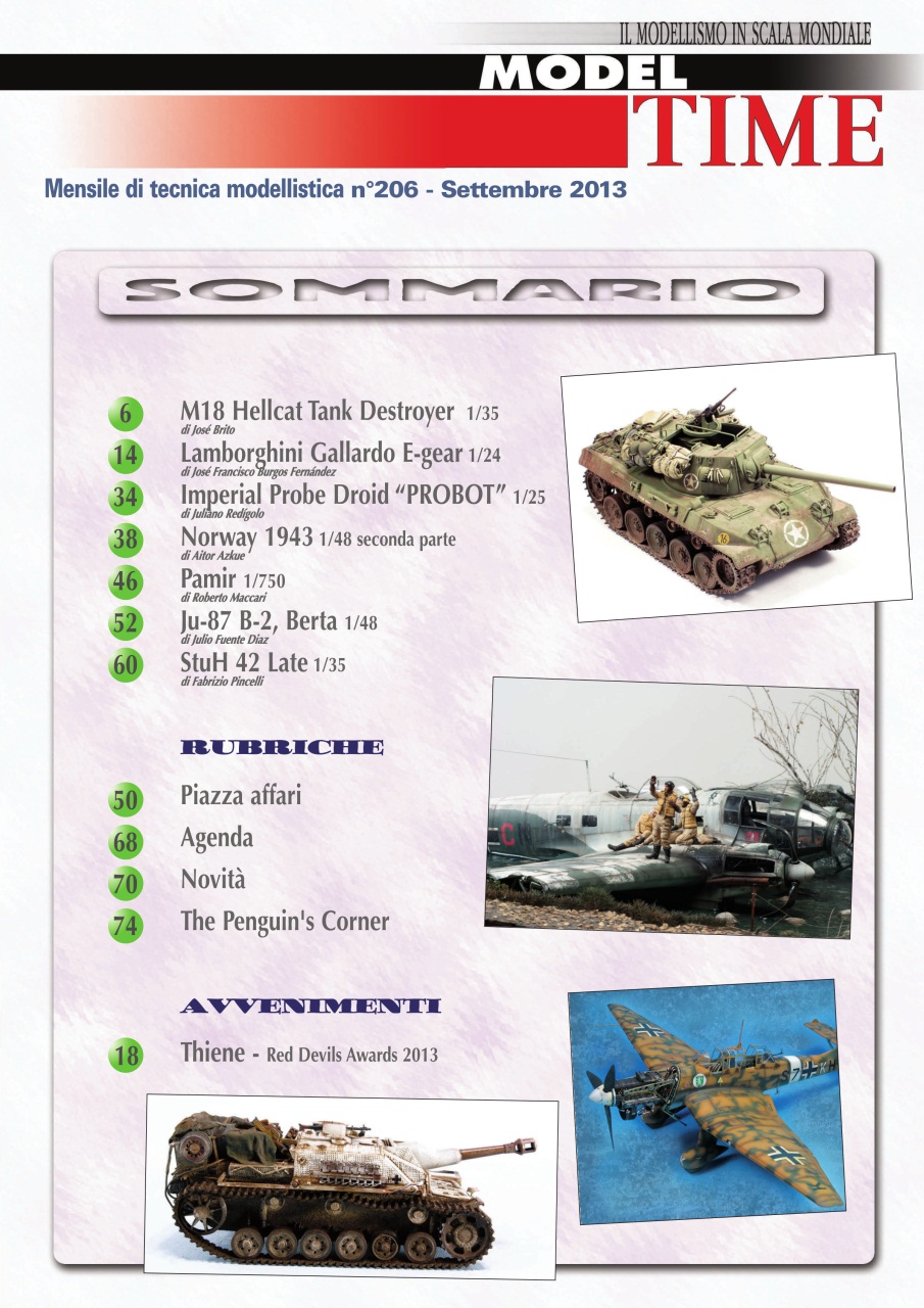 Model Time Preview Pages