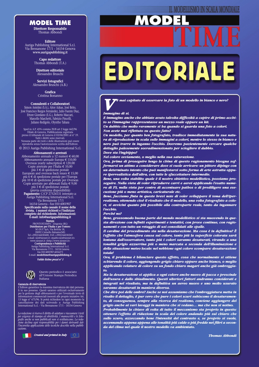 Model Time Preview Pages