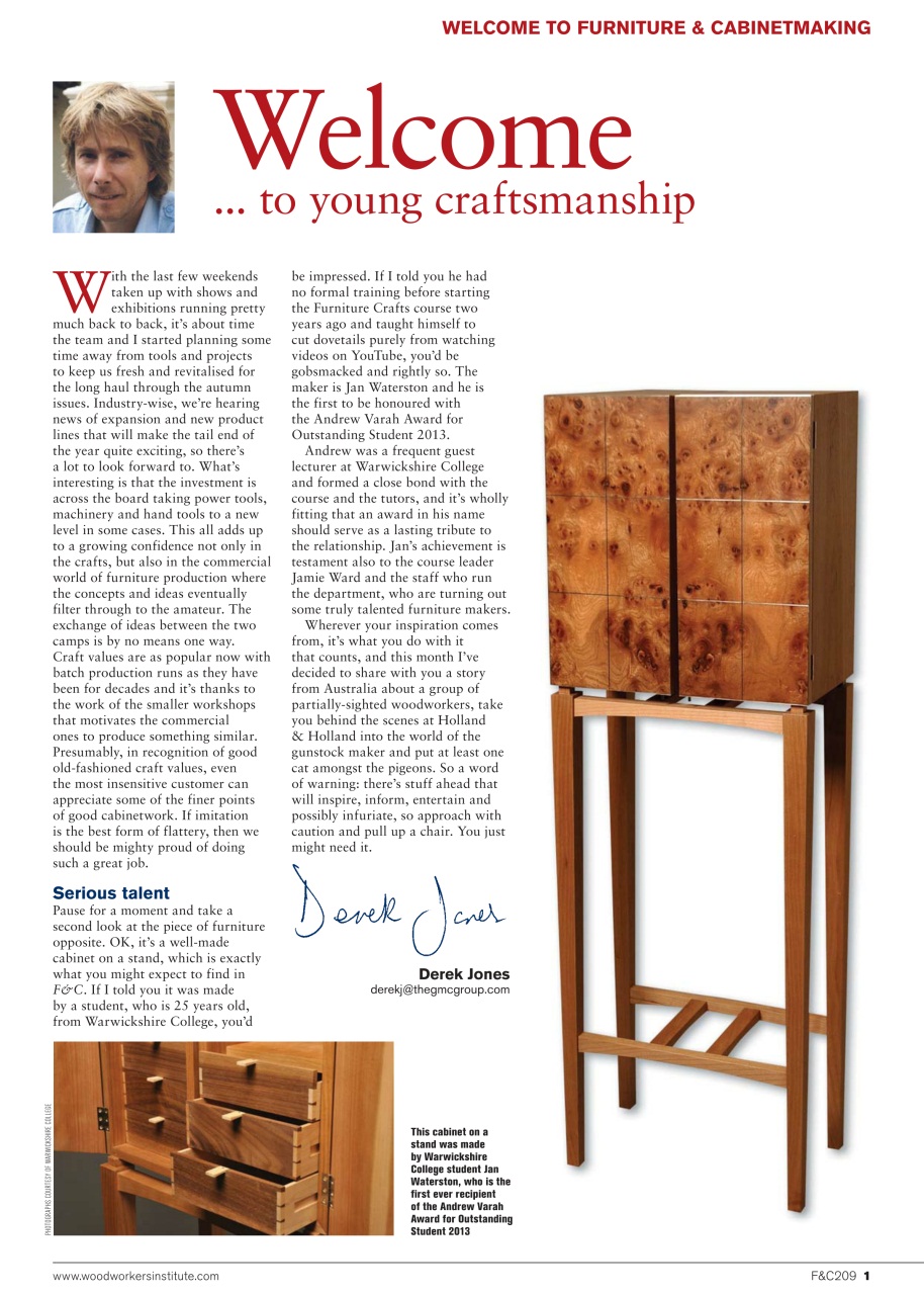 Furniture & Cabinetmaking Preview Pages