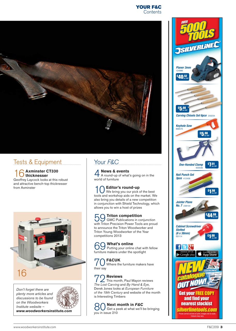 Furniture & Cabinetmaking Preview Pages