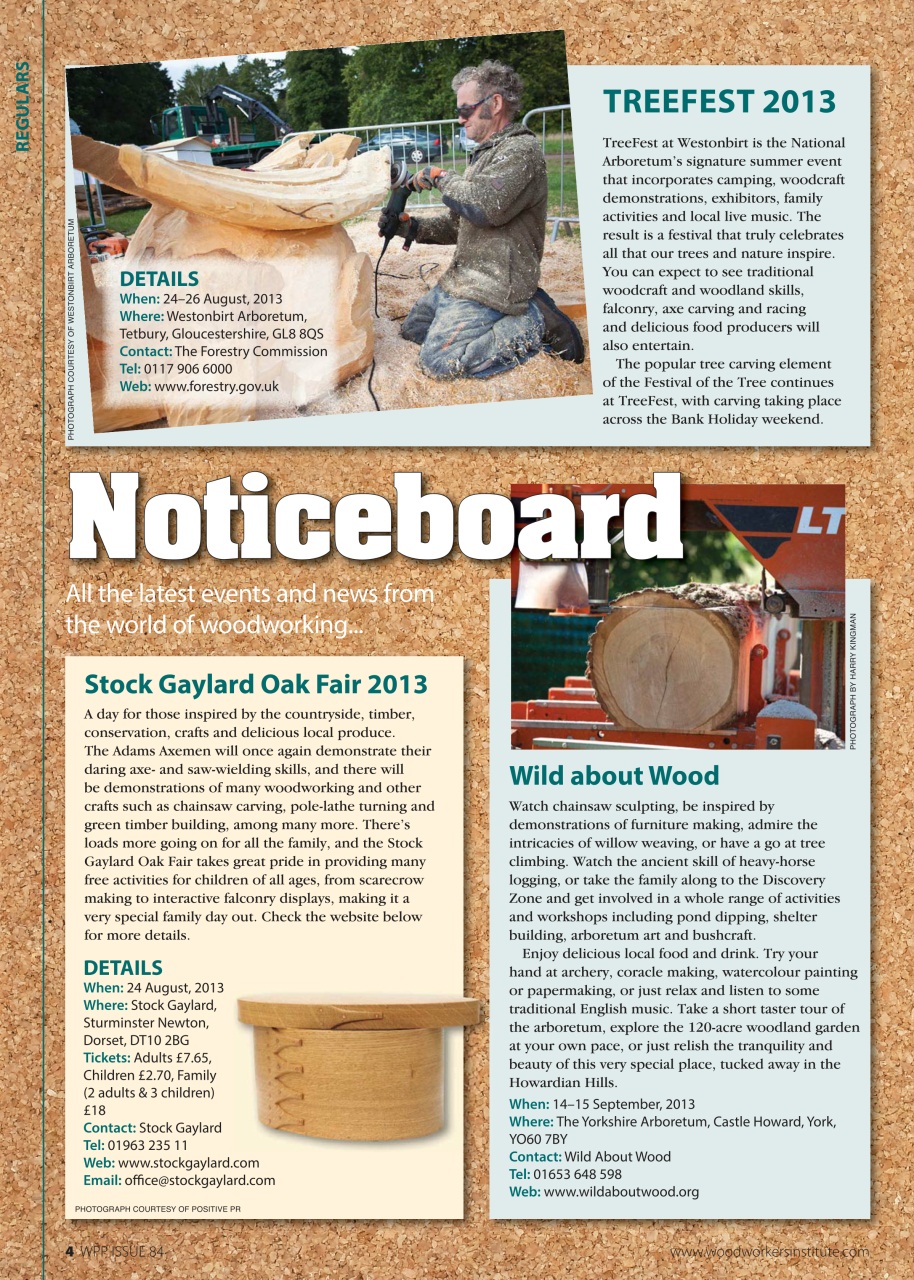 Woodworking Crafts Magazine Preview Pages