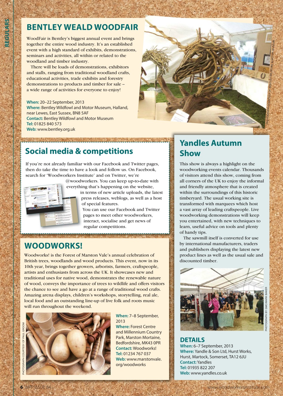 Woodworking Crafts Magazine Preview Pages