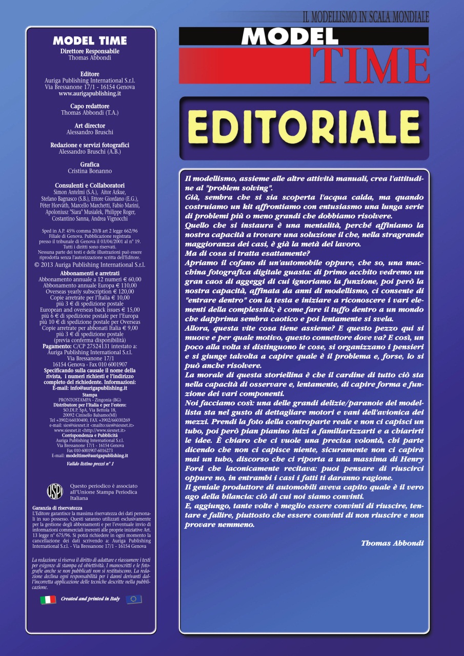 Model Time Preview Pages