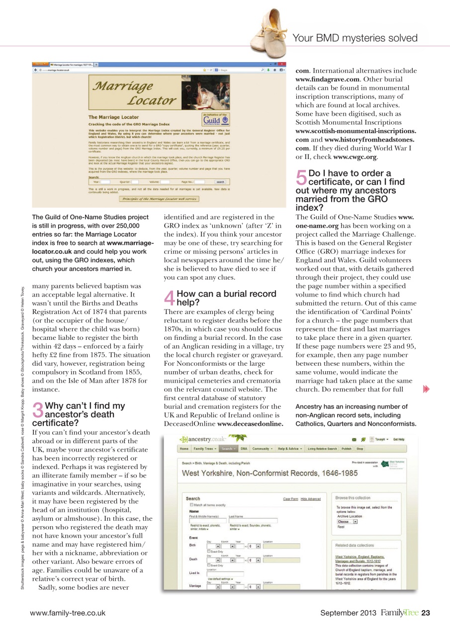 Family Tree Preview Pages