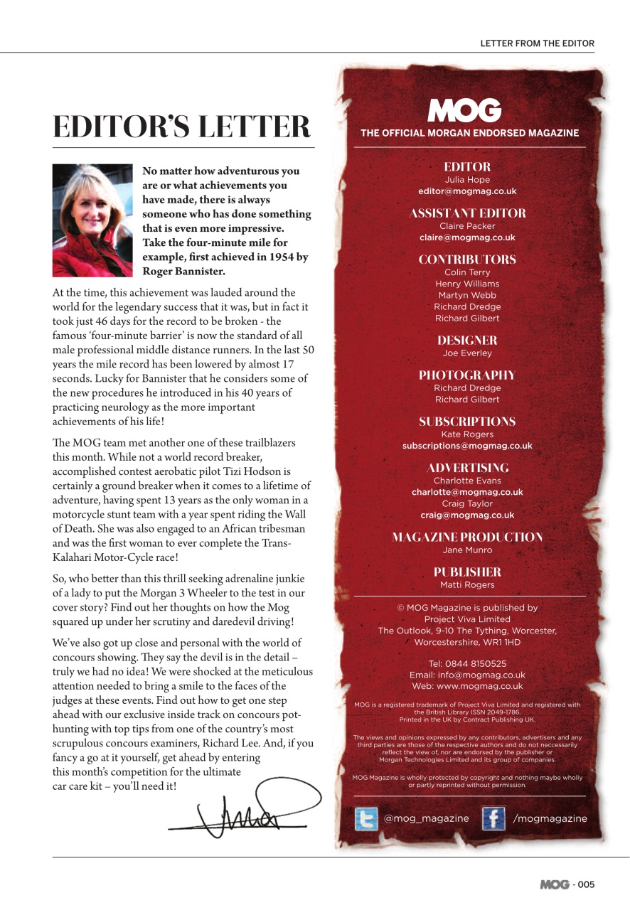 MOG Magazine Preview Pages