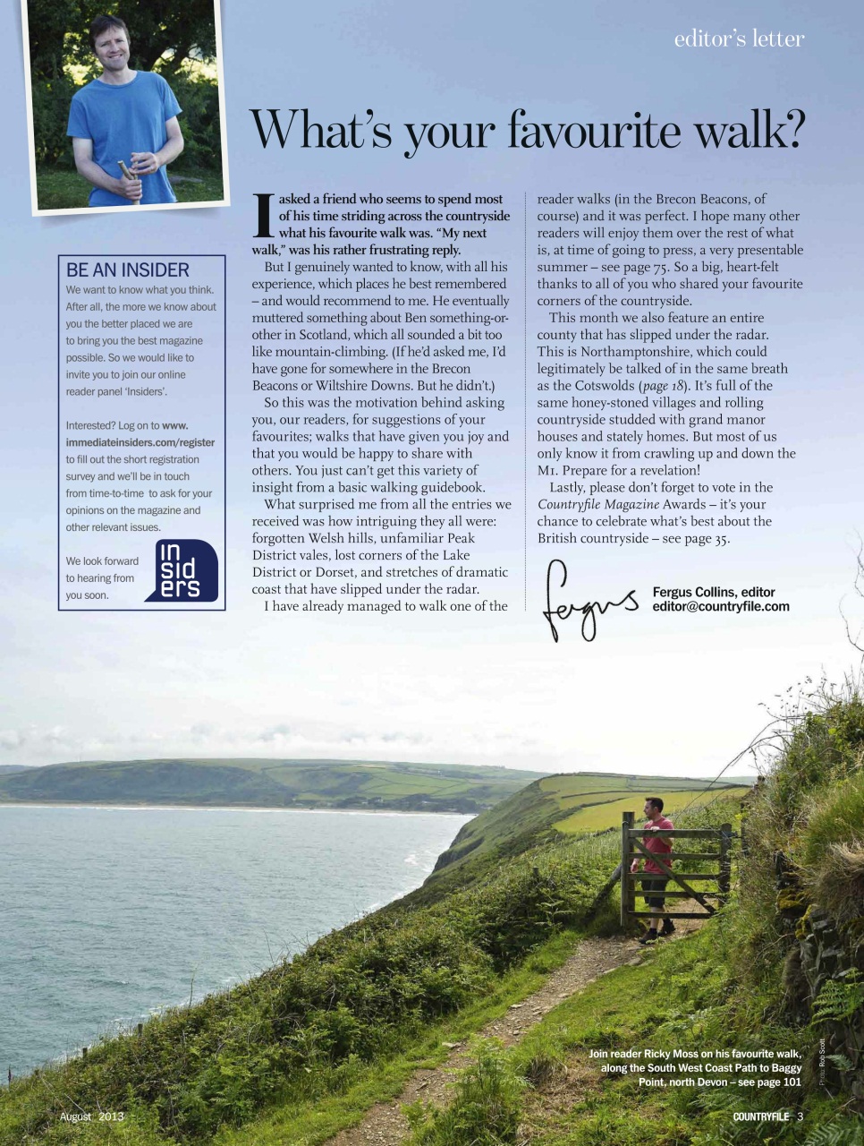 BBC Countryfile Magazine Preview Pages