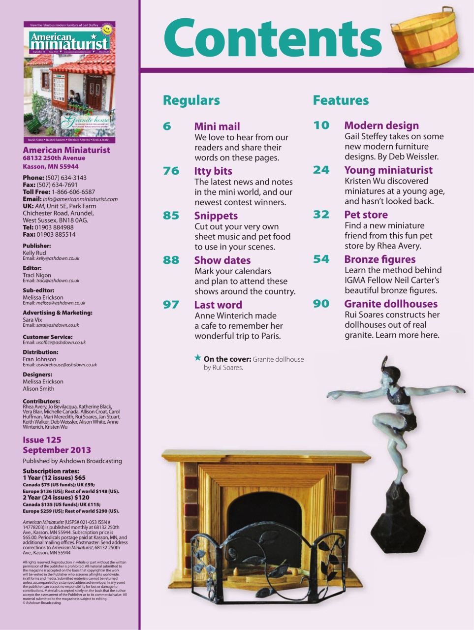 American Miniaturist Preview Pages