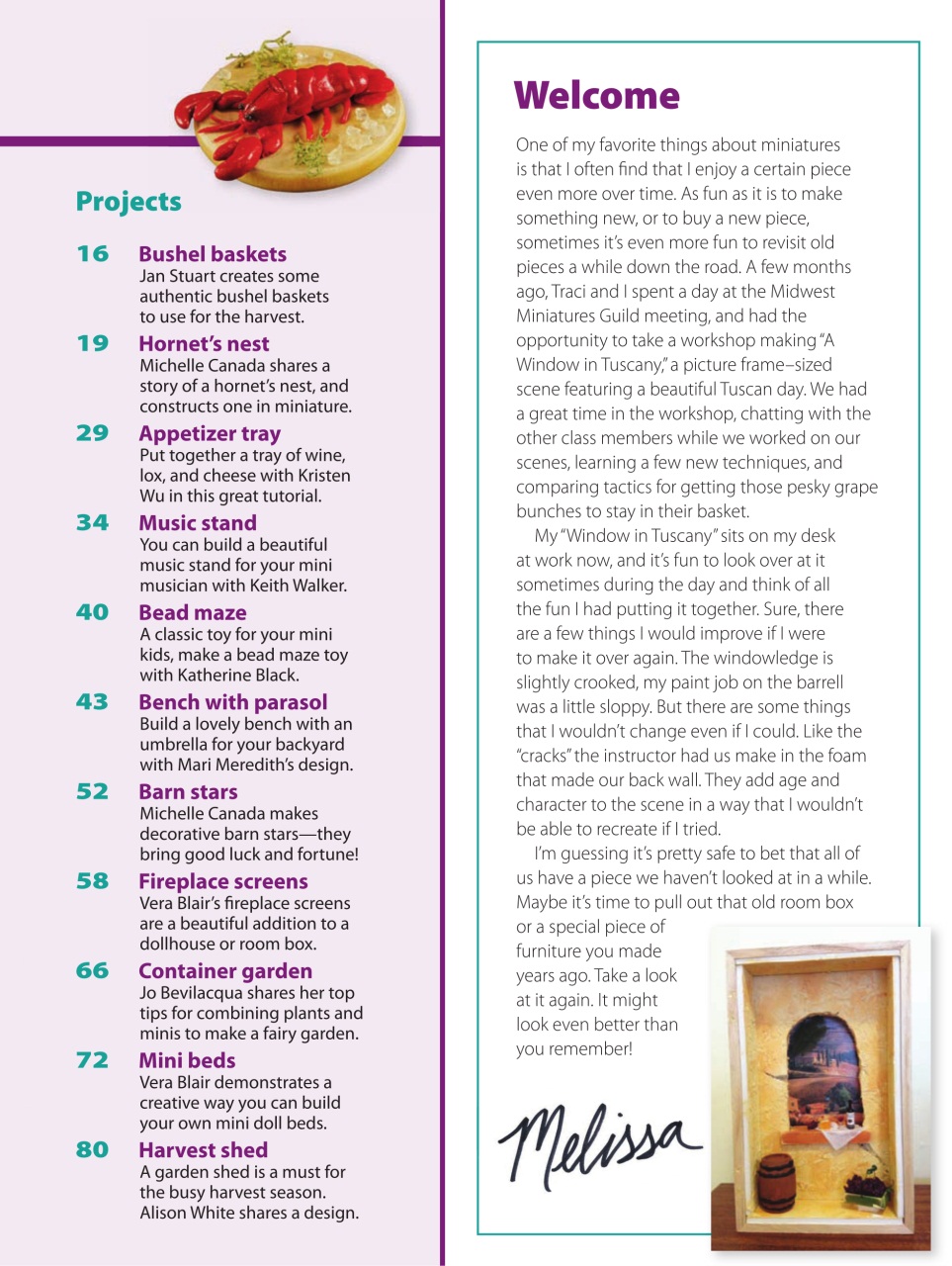 American Miniaturist Preview Pages