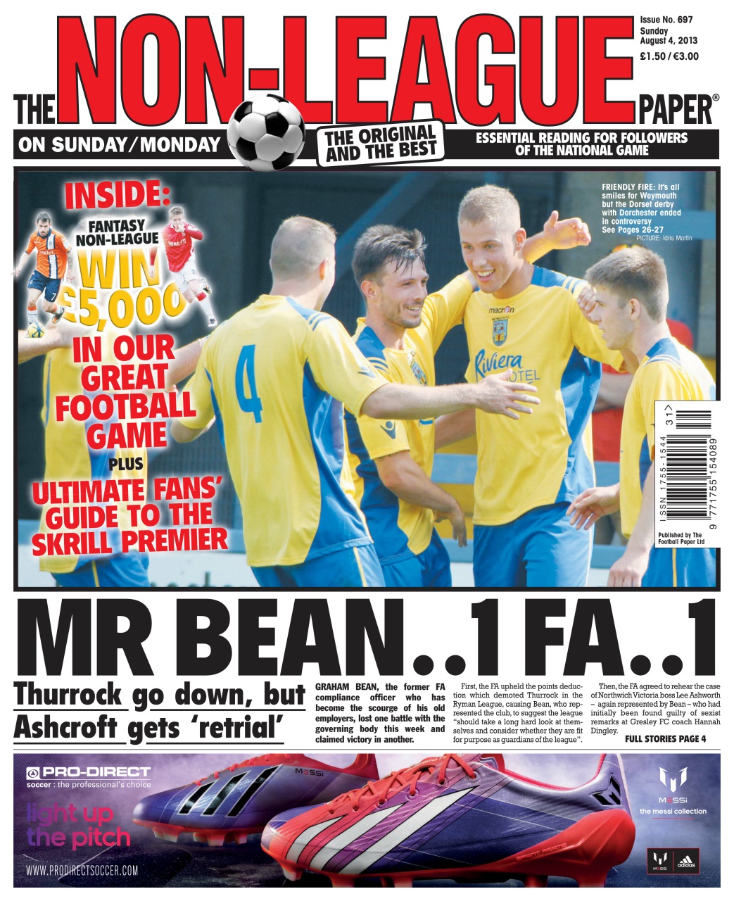 The Non-League Football Paper Preview Pages