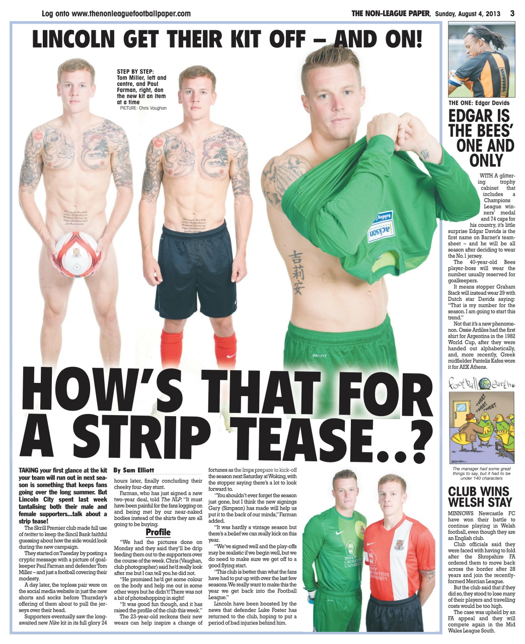 The Non-League Football Paper Preview Pages