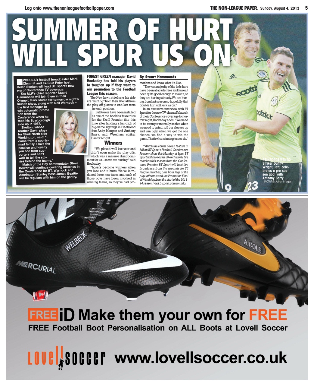 The Non-League Football Paper Preview Pages