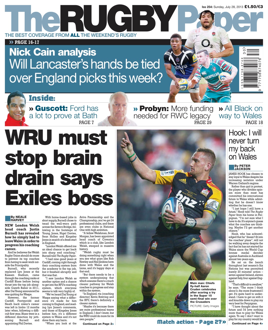 The Rugby Paper Preview Pages