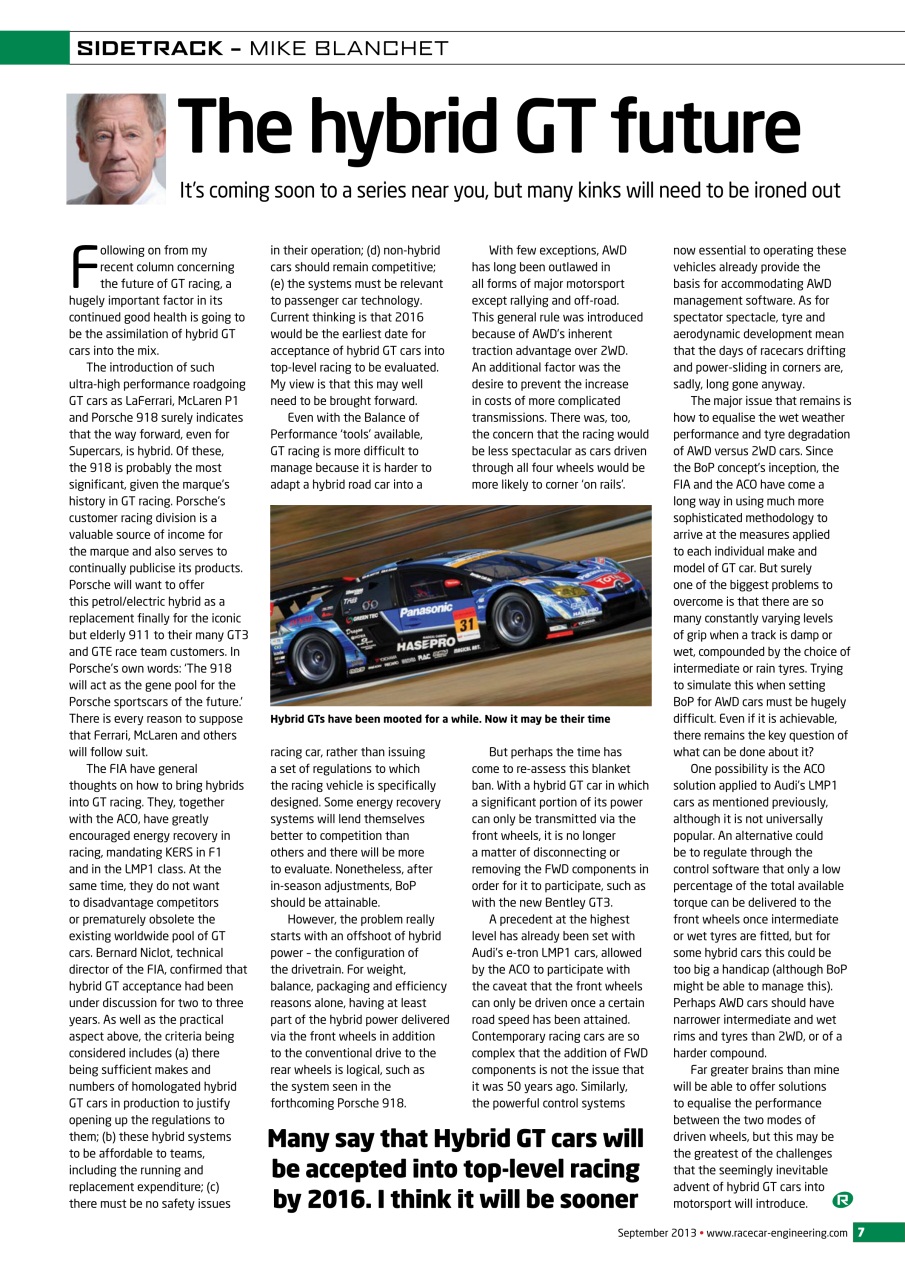 Racecar Engineering Preview Pages