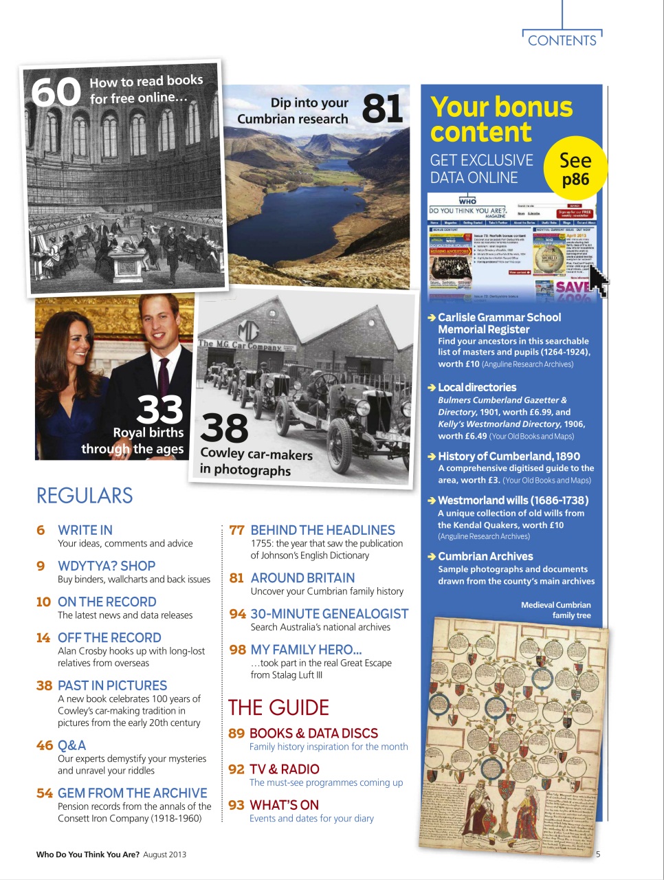 Who Do You Think You Are? Preview Pages