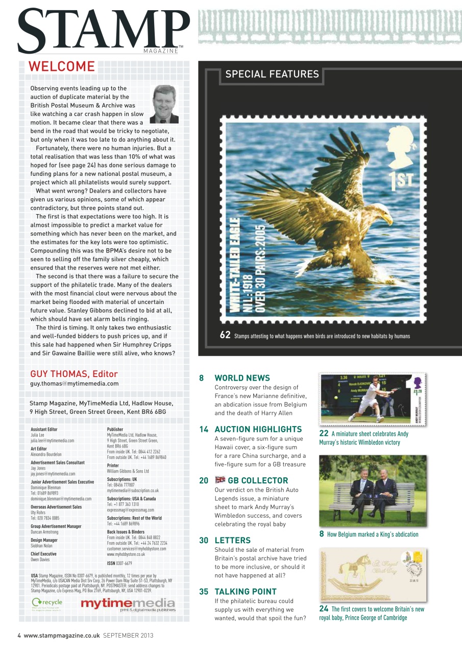 Stamp Magazine Preview Pages