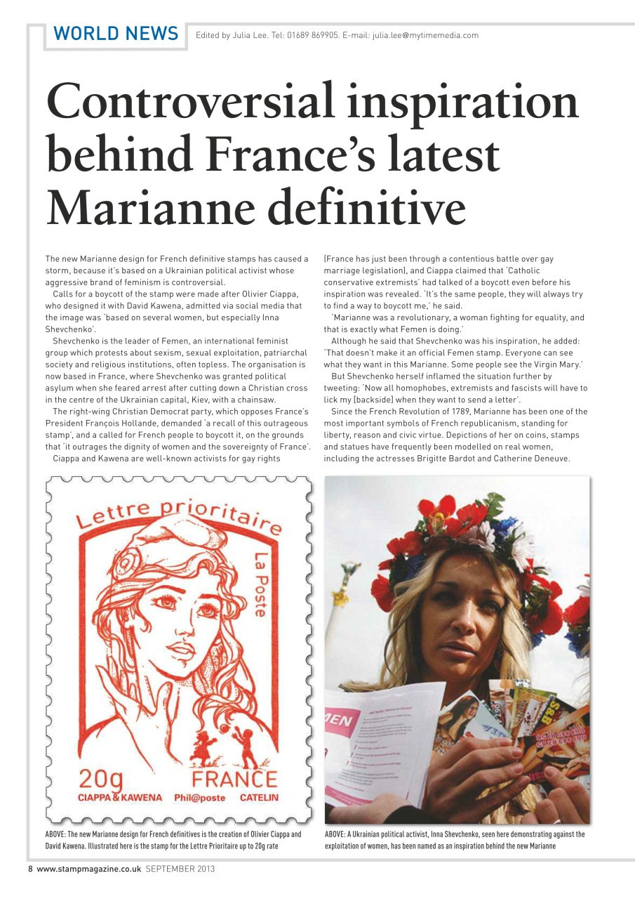 Stamp Magazine Preview Pages