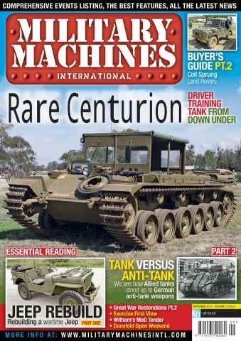 Military Machines International issue September 2013