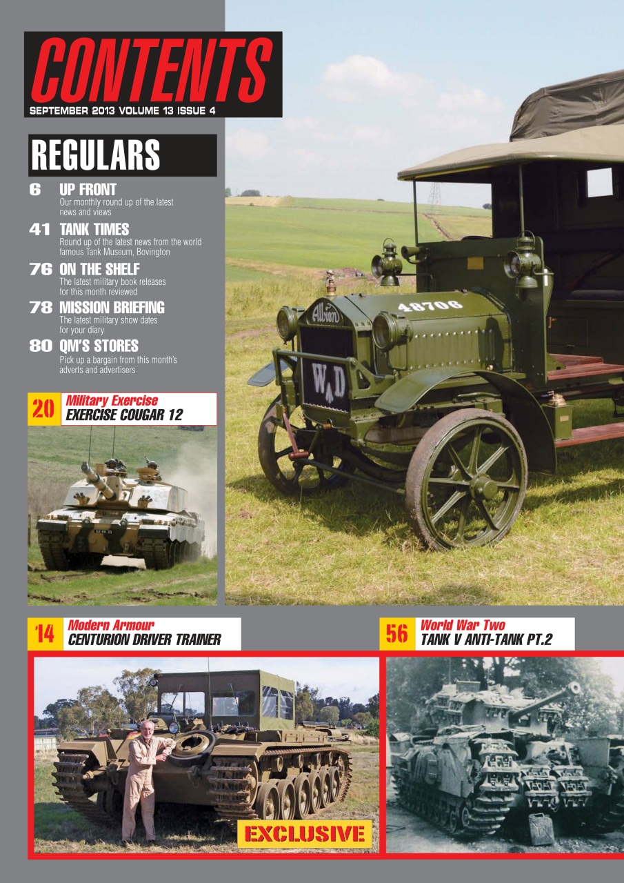 Military Machines International Preview Pages