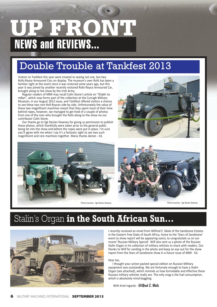 Military Machines International Preview Pages