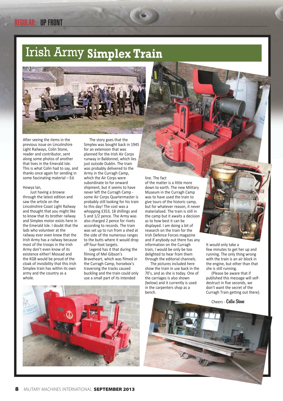 Military Machines International Preview Pages