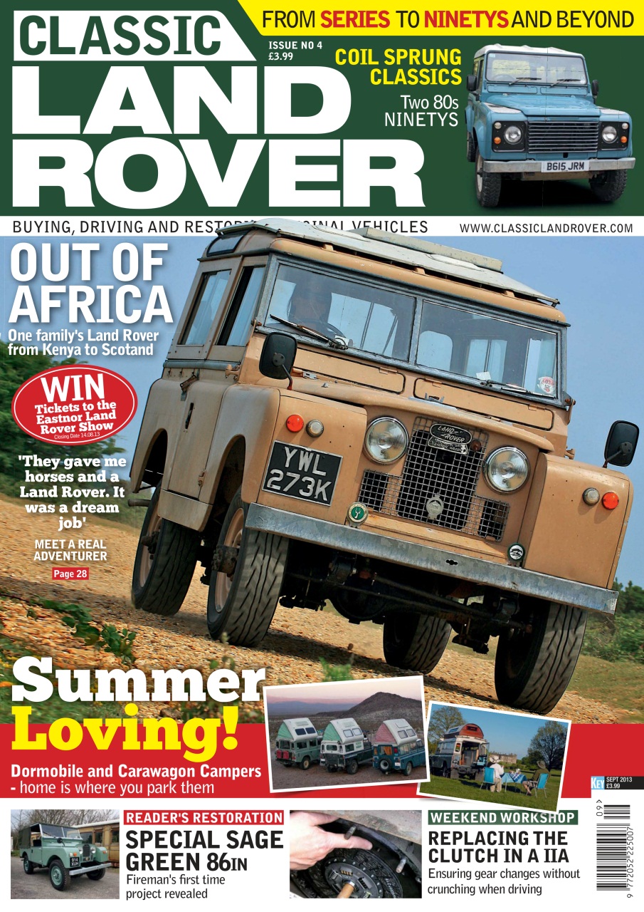 Classic Land Rover Magazine Preview Pages