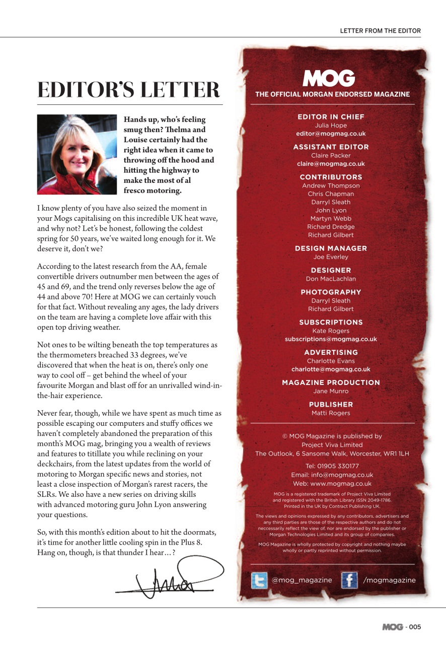 MOG Magazine Preview Pages