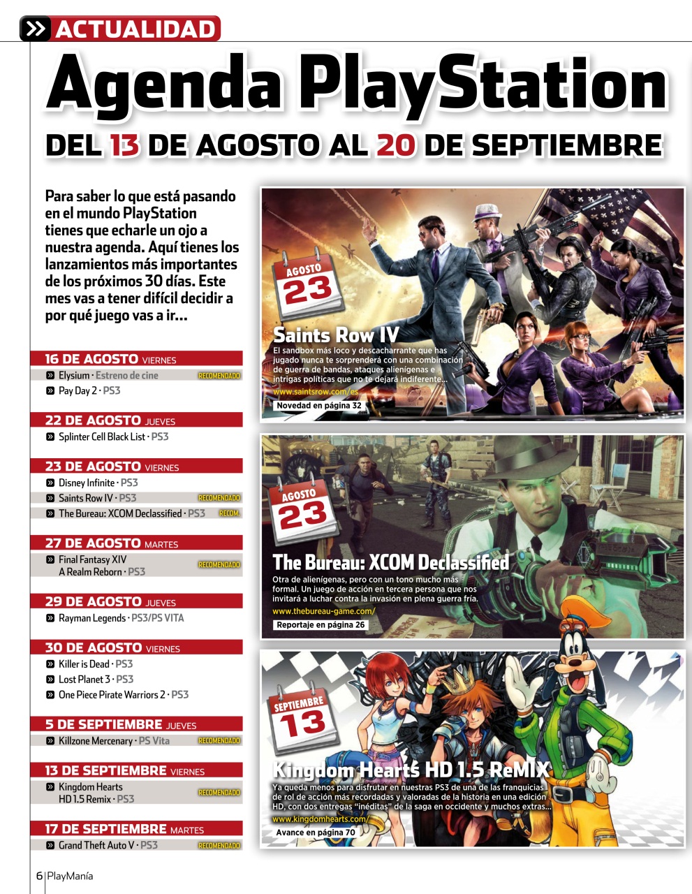 Playmania Preview Pages