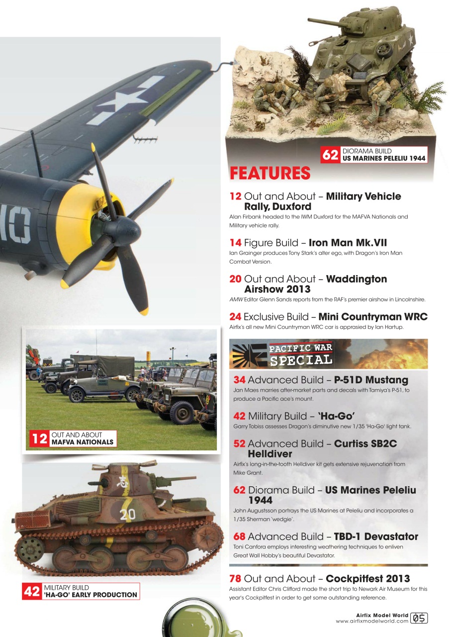 Airfix Model World Preview Pages