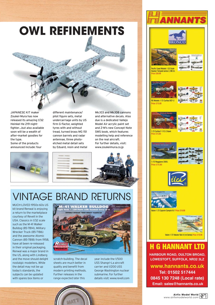 Airfix Model World Preview Pages