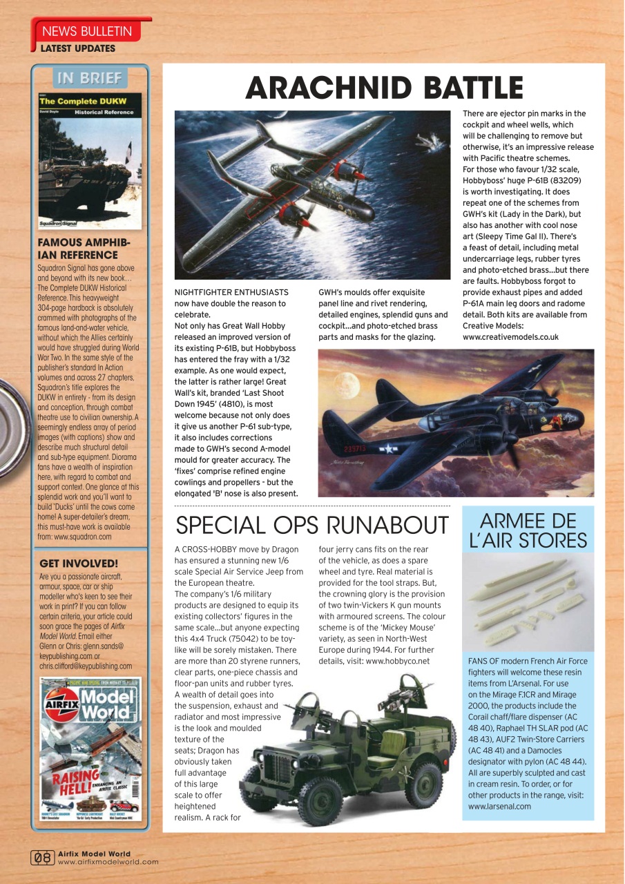 Airfix Model World Preview Pages