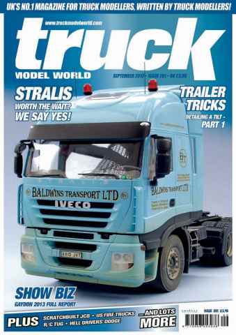 Model Car Truck Motorcycles World issue September 2013