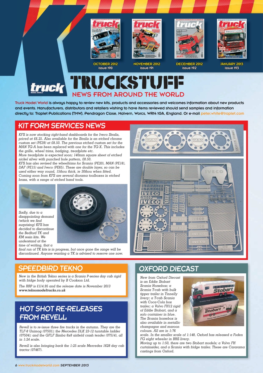 Model Car Truck Motorcycles World Preview Pages