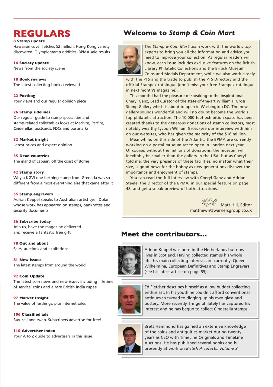 Stamp Collector Preview Pages