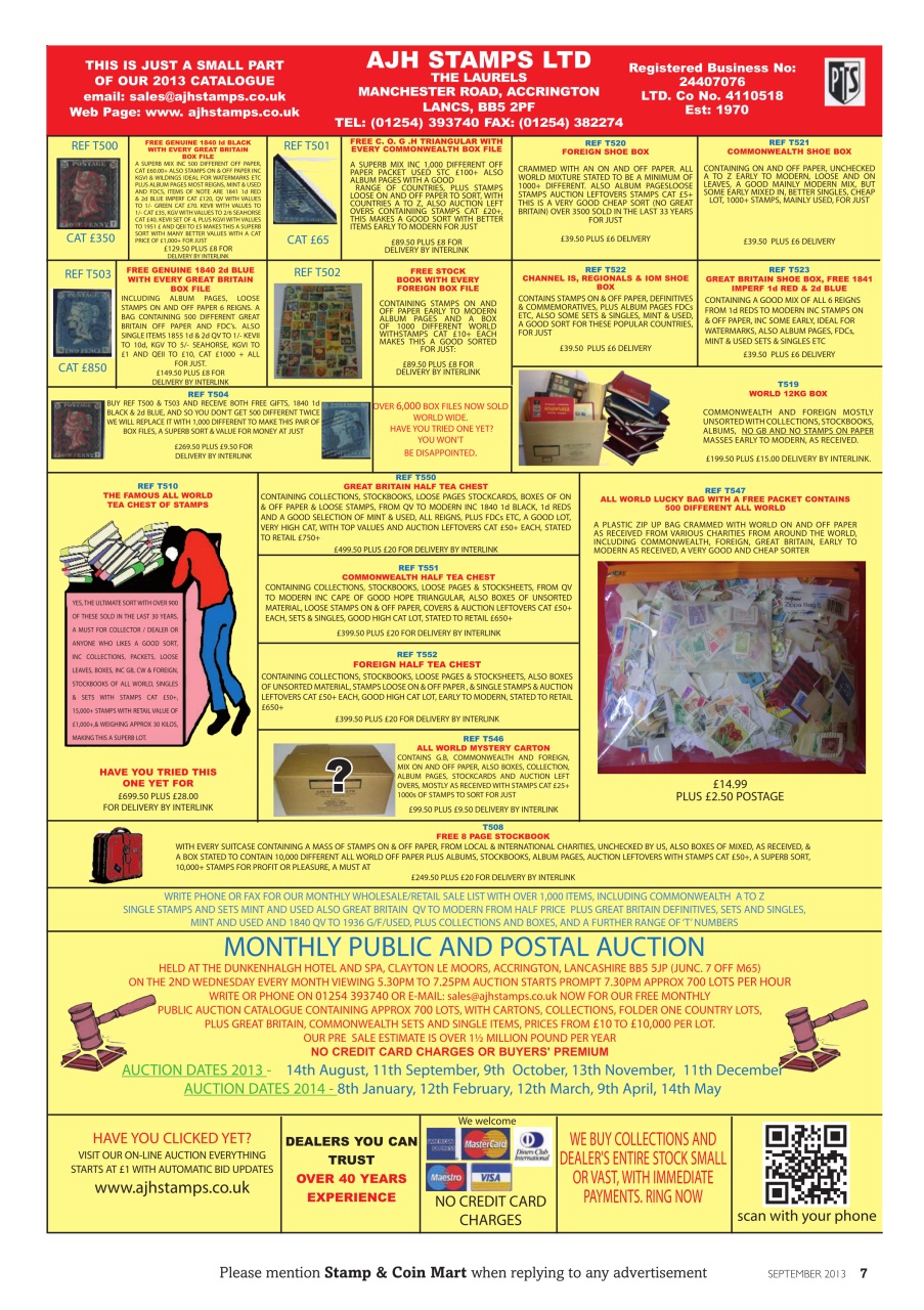 Stamp Collector Preview Pages