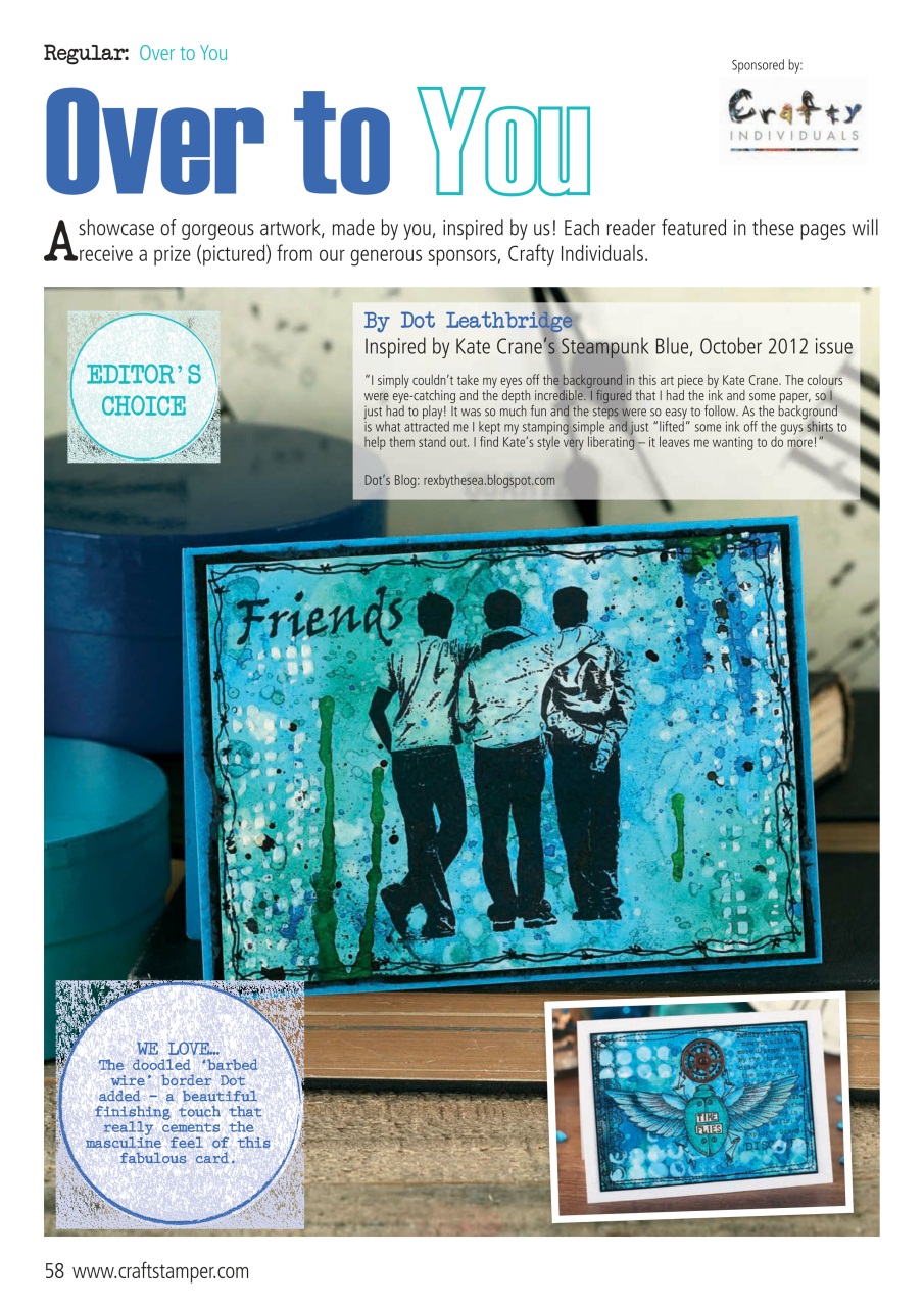 Craft Stamper Preview Pages