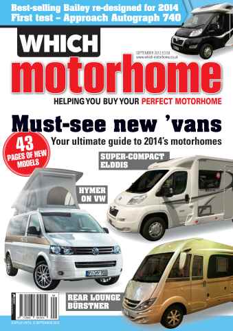 What Motorhome magazine issue September 2013
