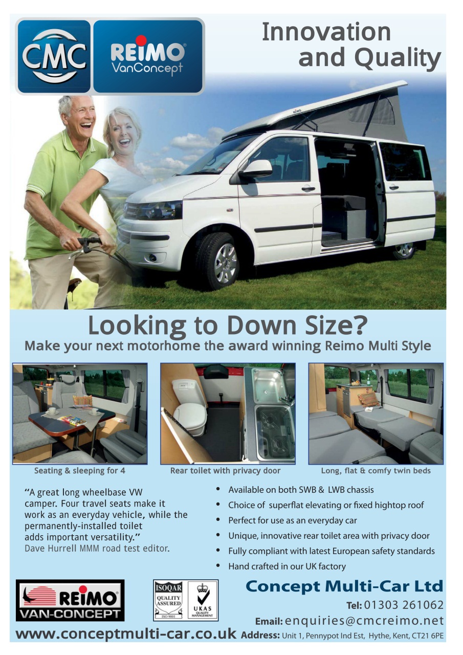 What Motorhome magazine Preview Pages
