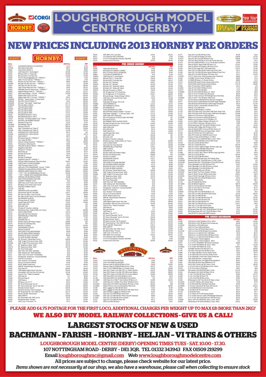 Hornby Magazine Preview Pages