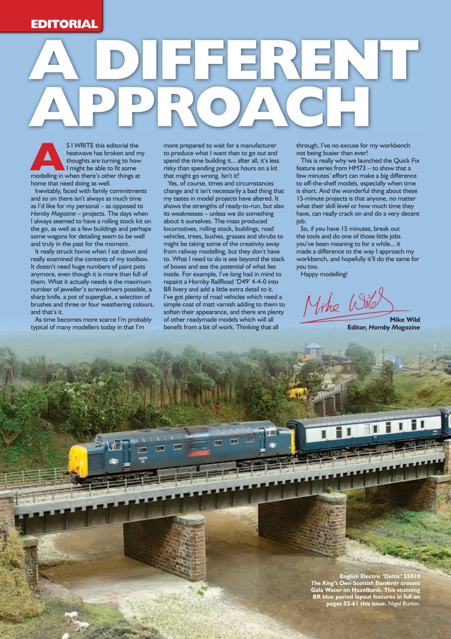 Hornby Magazine Preview Pages