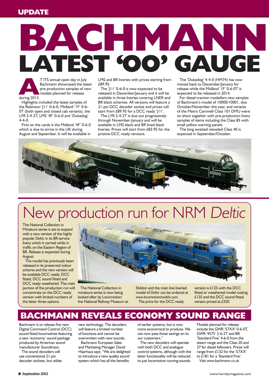 Hornby Magazine Preview Pages