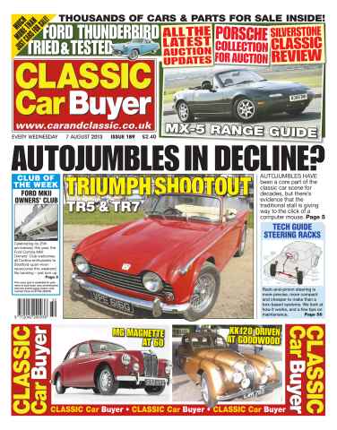 Classic Car Buyer issue Classic Car Buyer August 7 2013