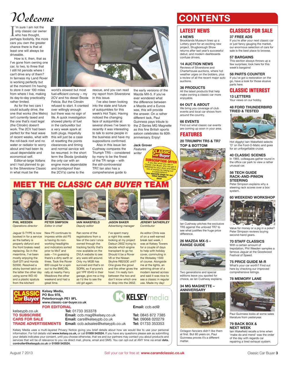 Classic Car Buyer Preview Pages
