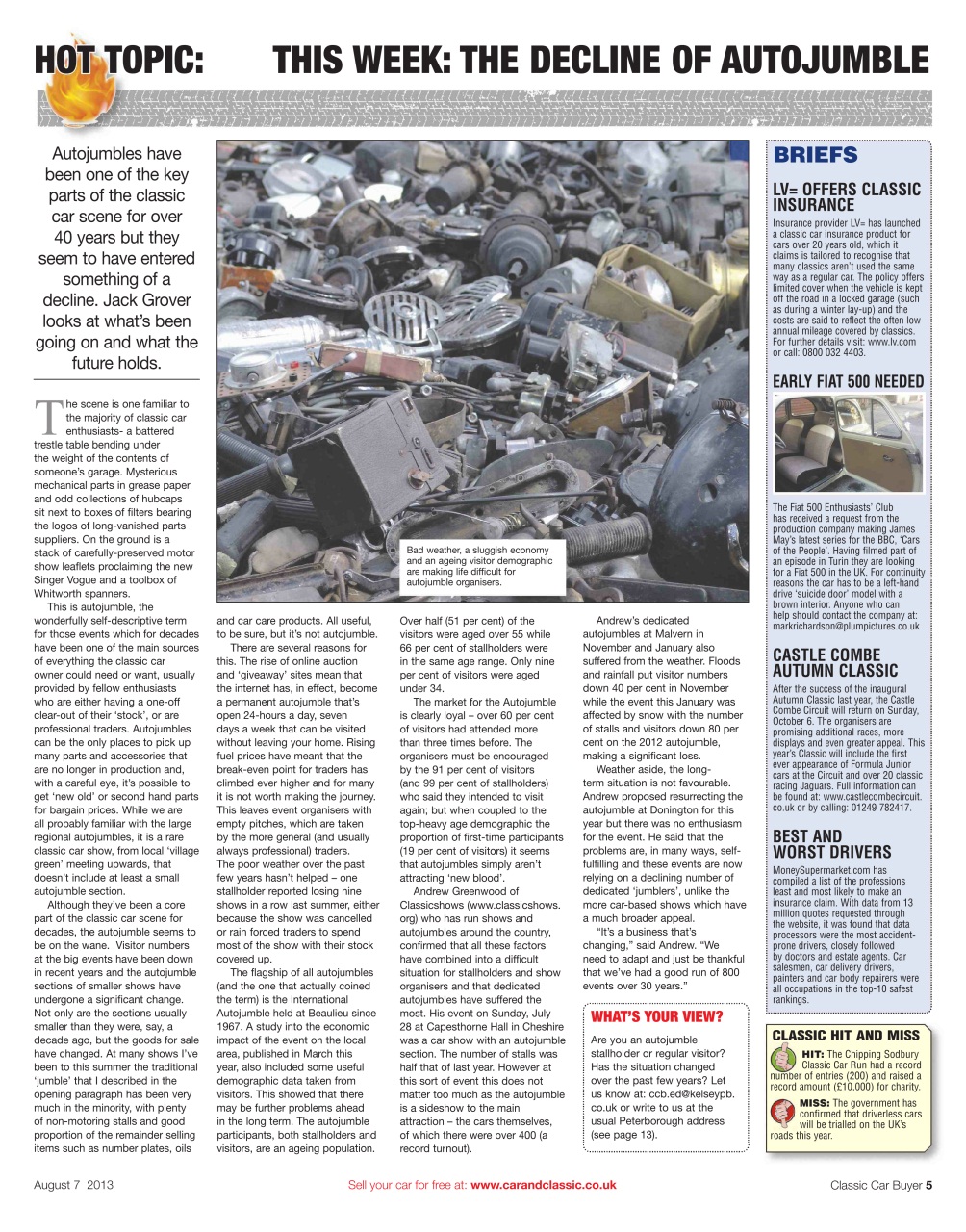 Classic Car Buyer Preview Pages